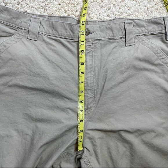 Carhartt Pants Men’s 38X29 Beige Straight Dungaree Carpenter Hammer Loop Pockets - Picture 10 of 13